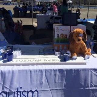 Bluebee Pals are a hit at the “Walk Now For Autism Speaks” – Flushing Meadows Park, New York