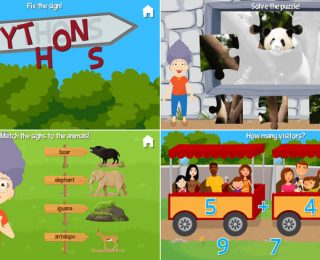 At the Zoo With Grandma and Grandpa App by Fairlady Media – Review